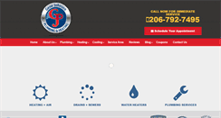 Desktop Screenshot of genejohnsonplumbing.com